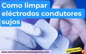 Adesivos condutores e elétrodos de eletroestimulação em www.electroestimulacaodesportiva.com para cefar, compex, gobus