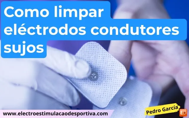 Adesivos condutores e elétrodos de eletroestimulação em www.electroestimulacaodesportiva.com para cefar, compex, gobus
