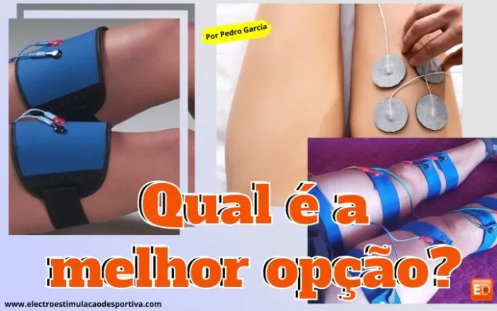 Faixas elásticas, cinto Fast Pad. Qual é a melhor opção para fazer eletroestimulação?